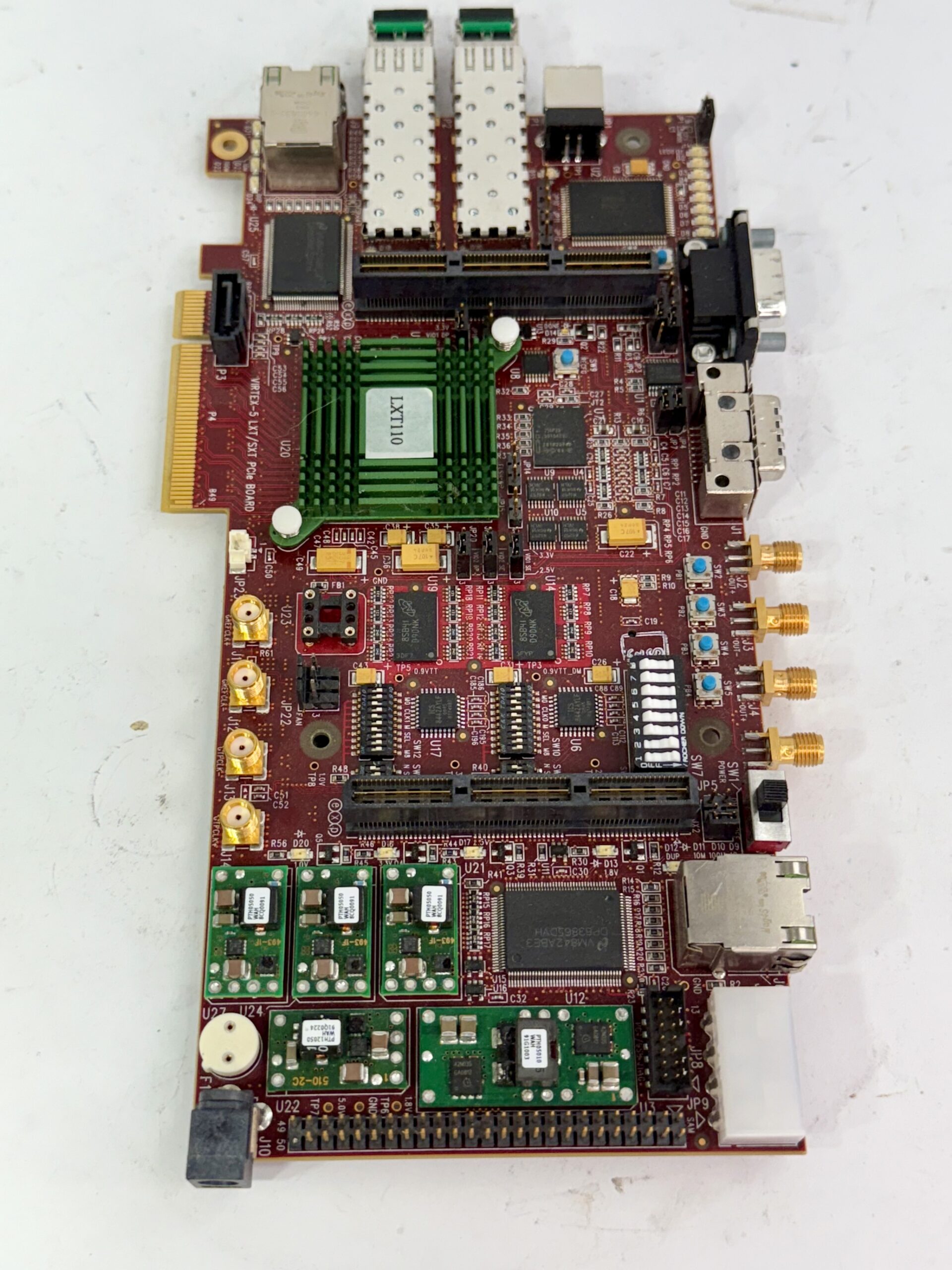 Xilinx Virtex-5 LX/SXT PCIe FPGA Board - AS IS (Development)