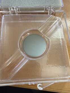 Materion AR-coated witness samples fused silica - LOT OF 4
