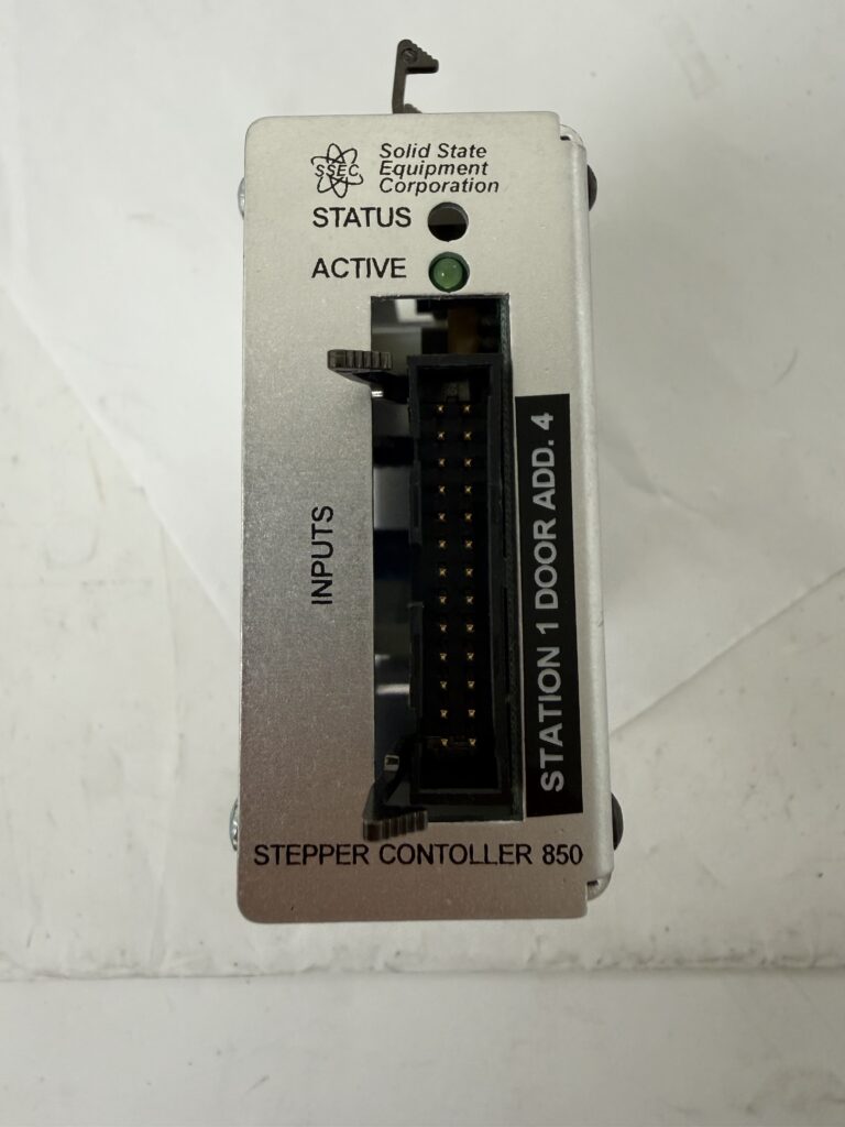 SSEC Stepper Controller 850 – Semiconductor Tool Motion Control