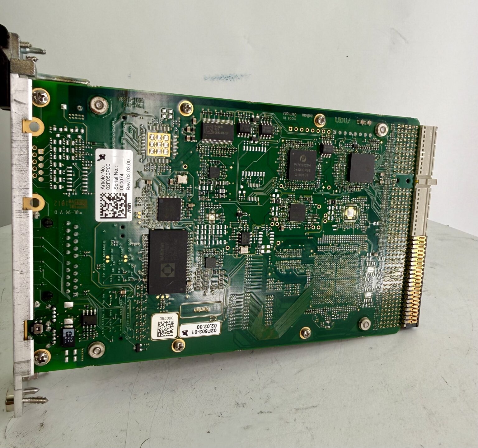 Gs Module Man MEN F50P 3U CompactPCI PlusIO PowerPC MPC8548