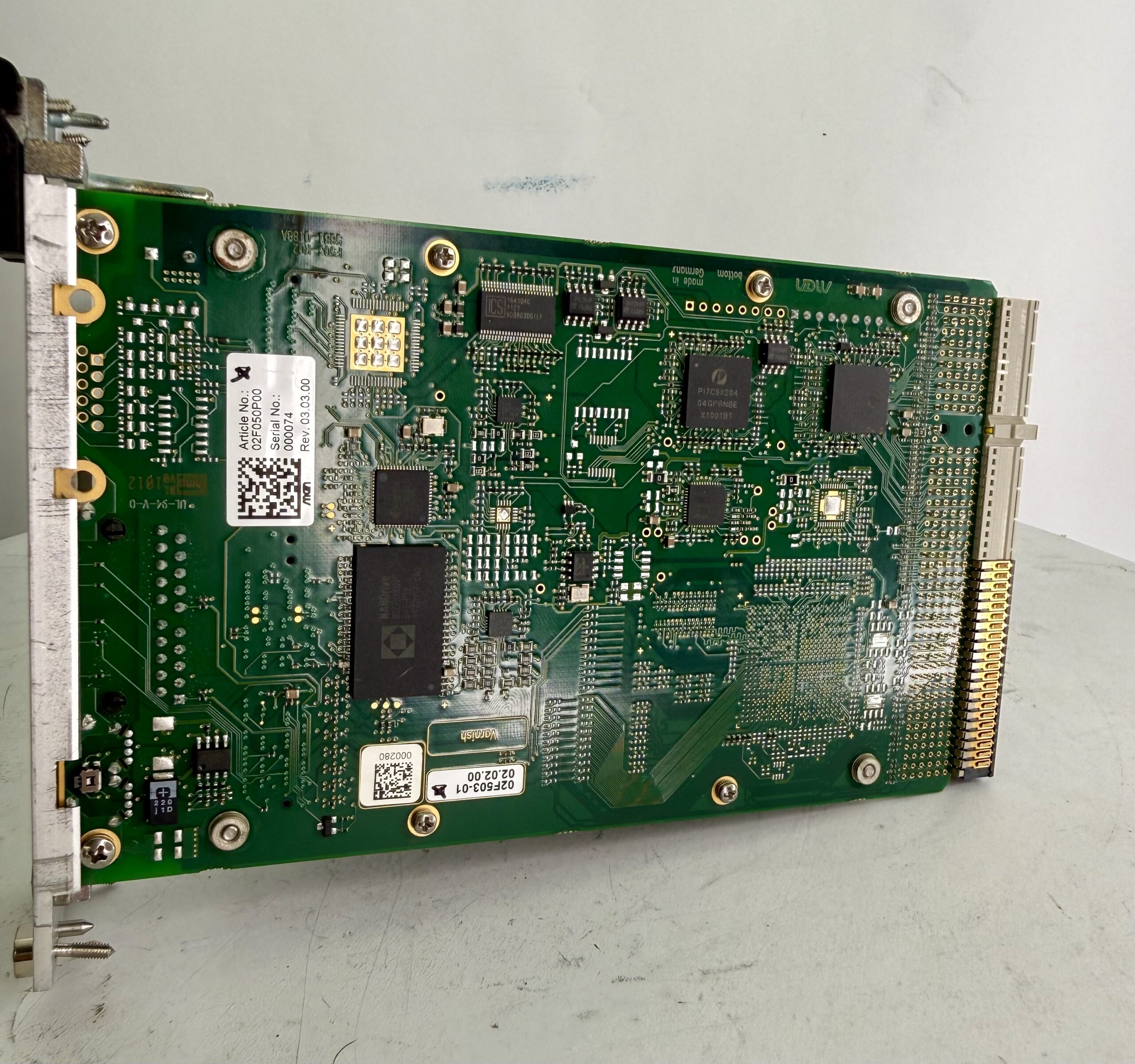 MEN F50P 3U CompactPCI PowerPC MPC8548 CPU board