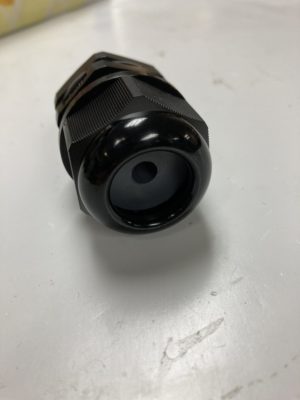 Bimed cable gland, PG21 thread type, polyamide, black, accepts 13 to 18mm diameter cable, IP68. - Image 2