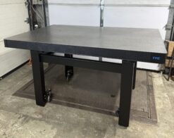 TMC 71x47x4 inch optical table with base