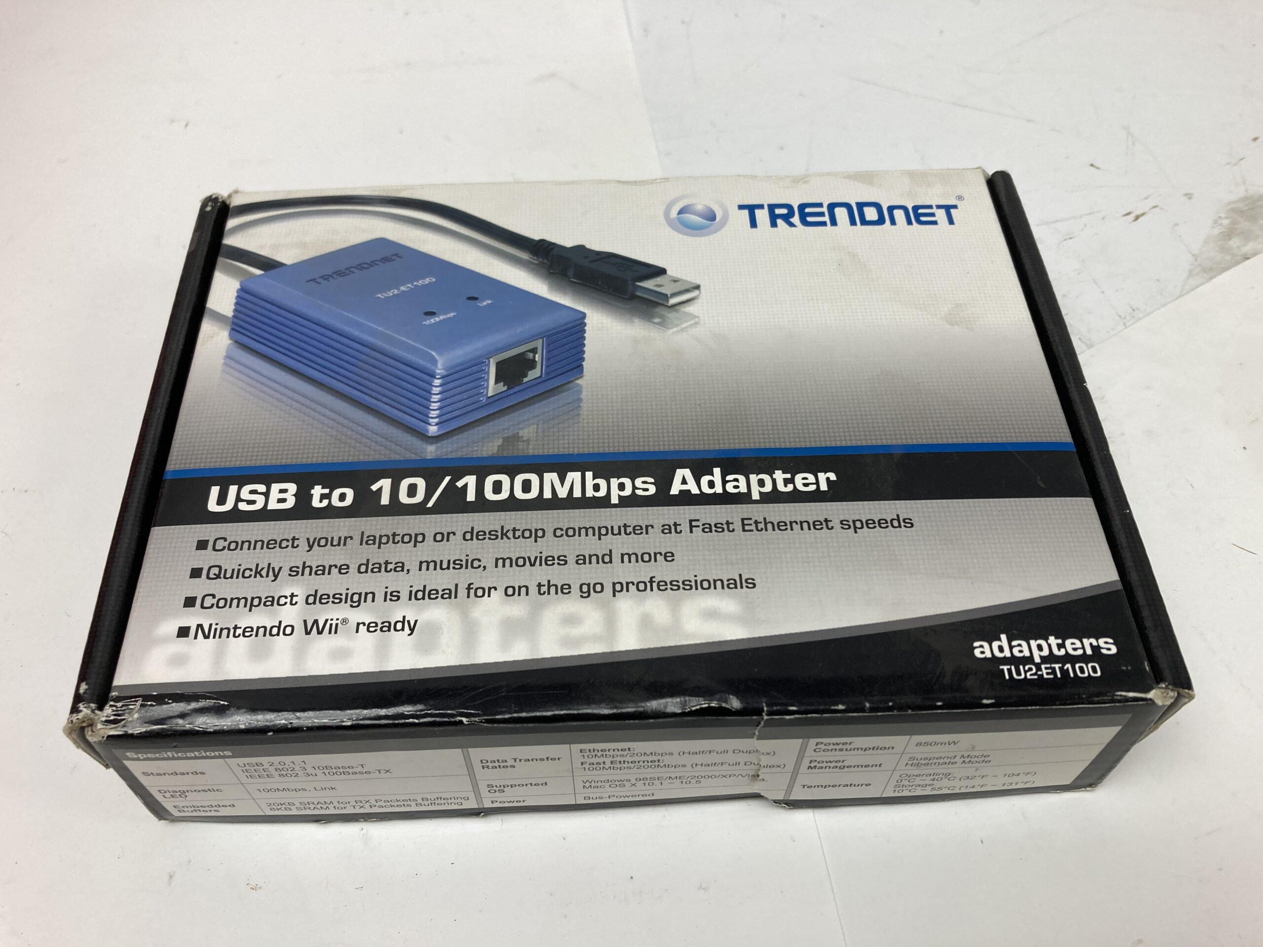Trendnet TU2-ET100 Ethernet Adapter