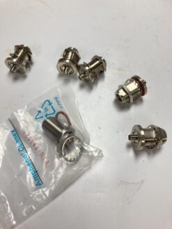 Amphneol 242125 RF Connector, N-SMA Adapter; OHz to 11GHz 50ohm (lot of 6)