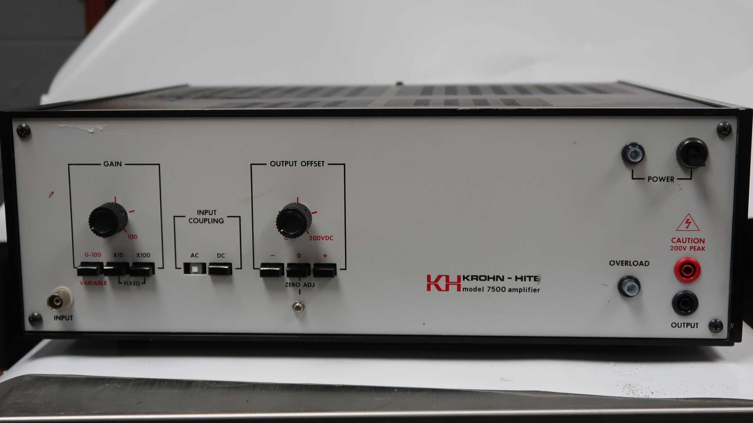 Krohn-Hite M7500 Amplifier