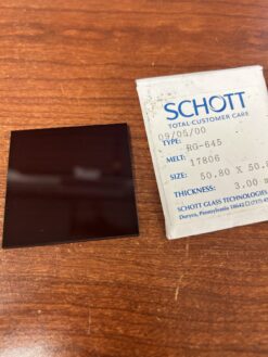 SCHOTT GLASS TECHNOLOGIES RG-645