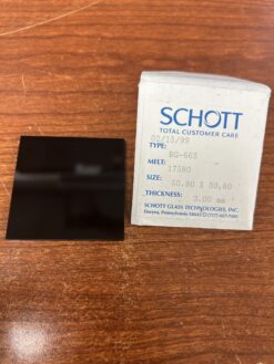 SCHOTT GLASS TECHNOLOGIES RG-665