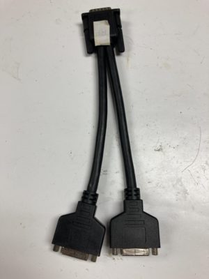 Dual VGA Y Splitter Computer Video Cable