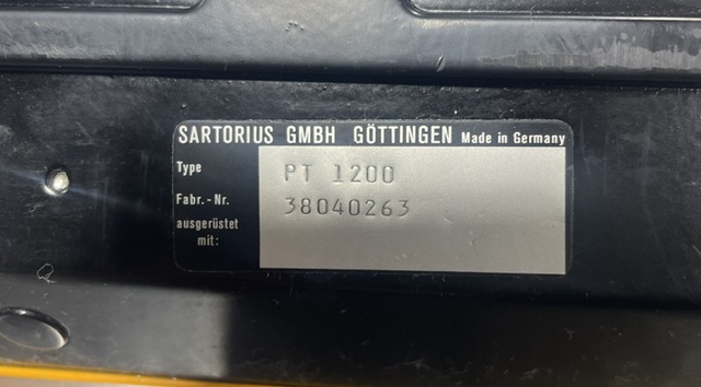 Sartorius PT1200 Analytical Balance - 1210g x 0.1g, Portable - Image 4