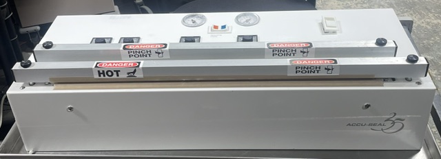 Accu-Seal 35-23G Tabletop Vacuum Sealer - Commercial Packaging