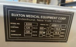 Buxton 8200 Medical Sterilizer/Washer - 120V, 15A, 60Hz - Image 3