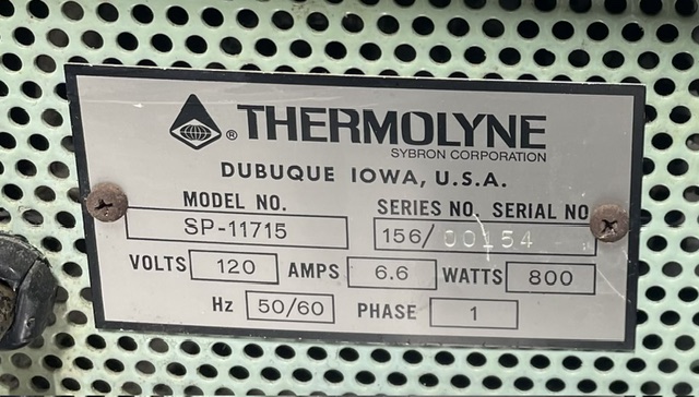 Thermolyne SP-11715 Hot Plate - Lab Heating, Sybron Corp - Image 3