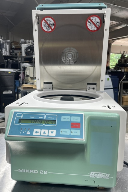 Hettich Mikro 22 Centrifuge - 18,000 RPM, 24x1.5ml, 21,000 RCF - Image 2
