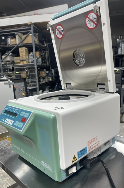 Hettich Mikro 22 Centrifuge - 18,000 RPM, 24x1.5ml, 21,000 RCF - Image 7