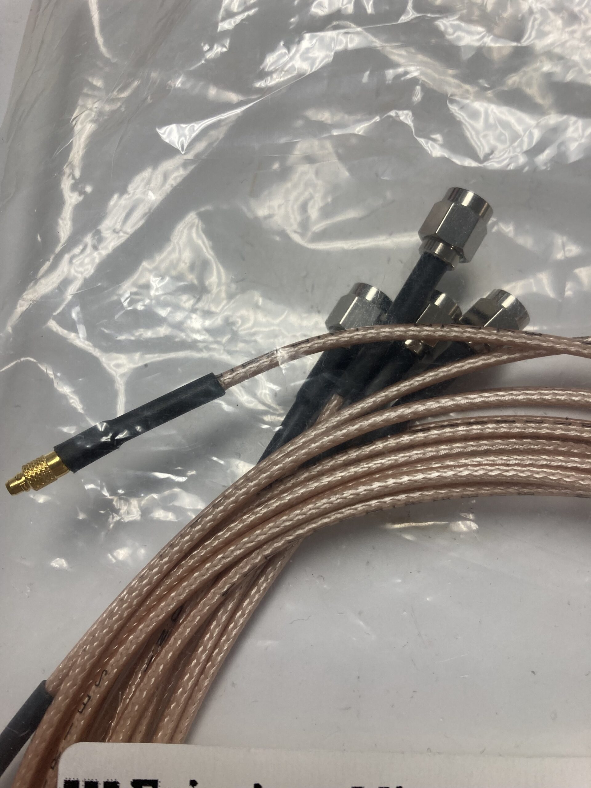Fairview Microwave SCB18840-60 SMA Male to MMCX Male Cable RG-316 (lot of 4) - Image 2