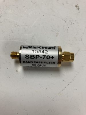 Mini-Circuits 15542 SBP-70+ Bandpass Filter