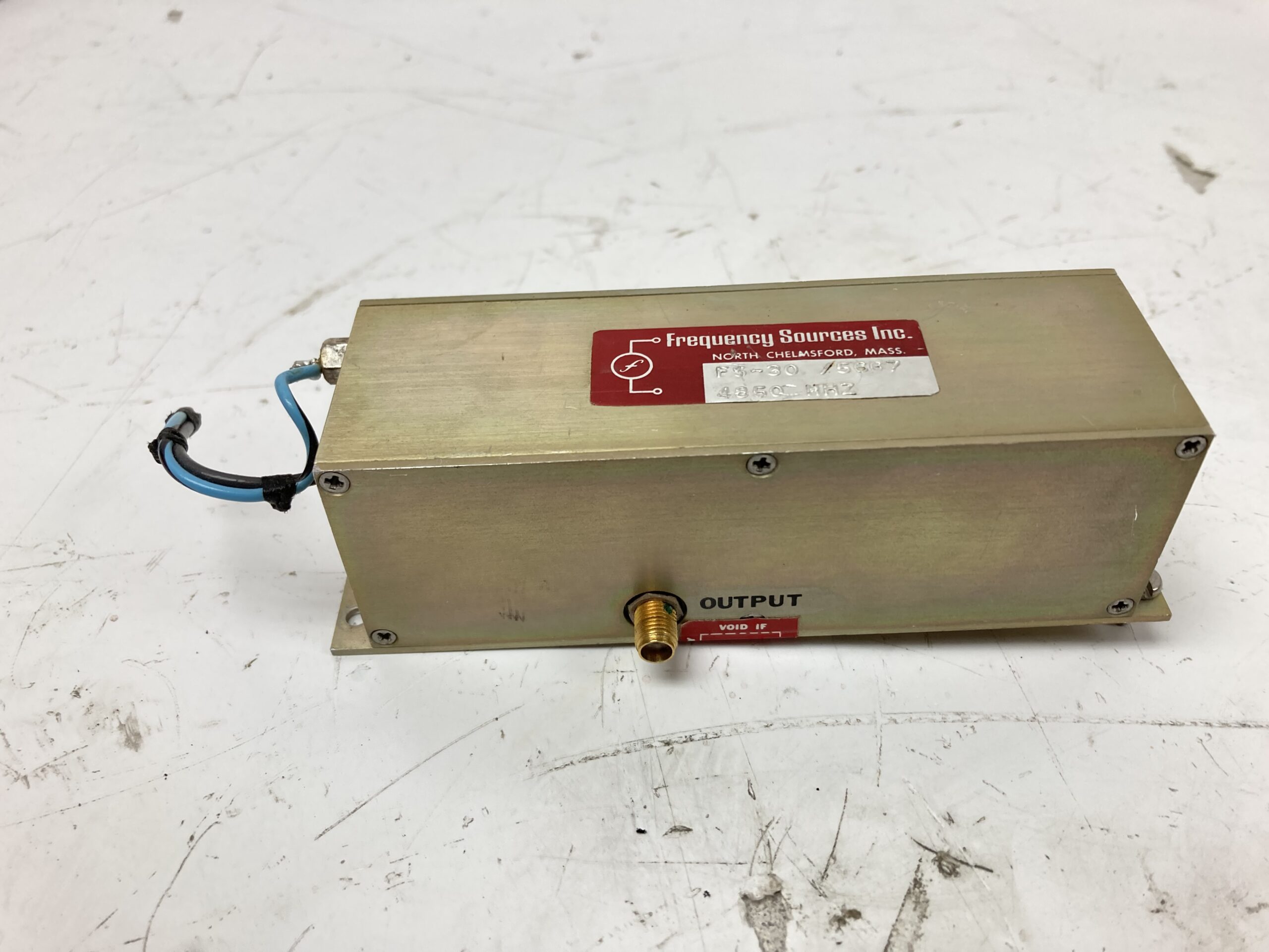Frequency Sources FS-30 Amplifier