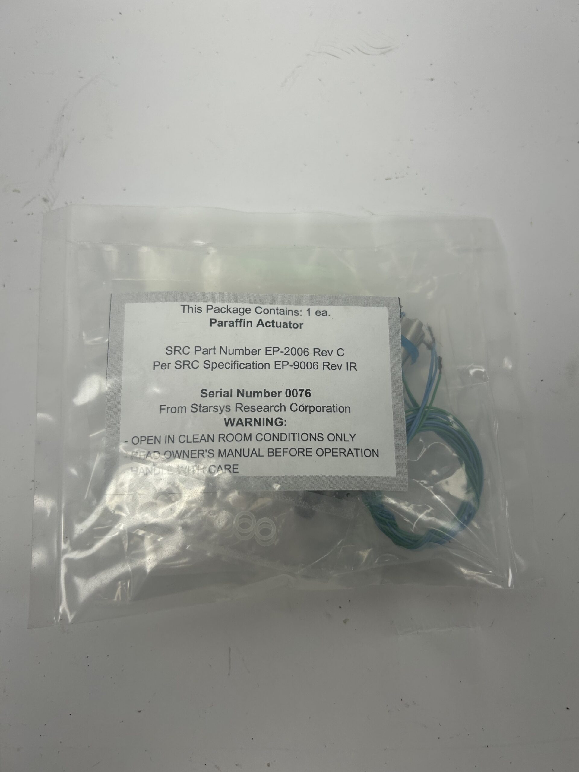 Paraffin Actuator EP-2006 REV C - Image 3