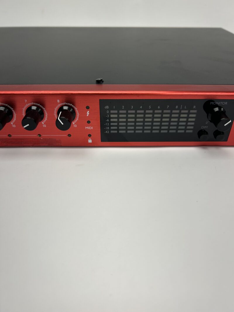 Focusrite Clarett 8Pre Thunderbolt Audio Interface