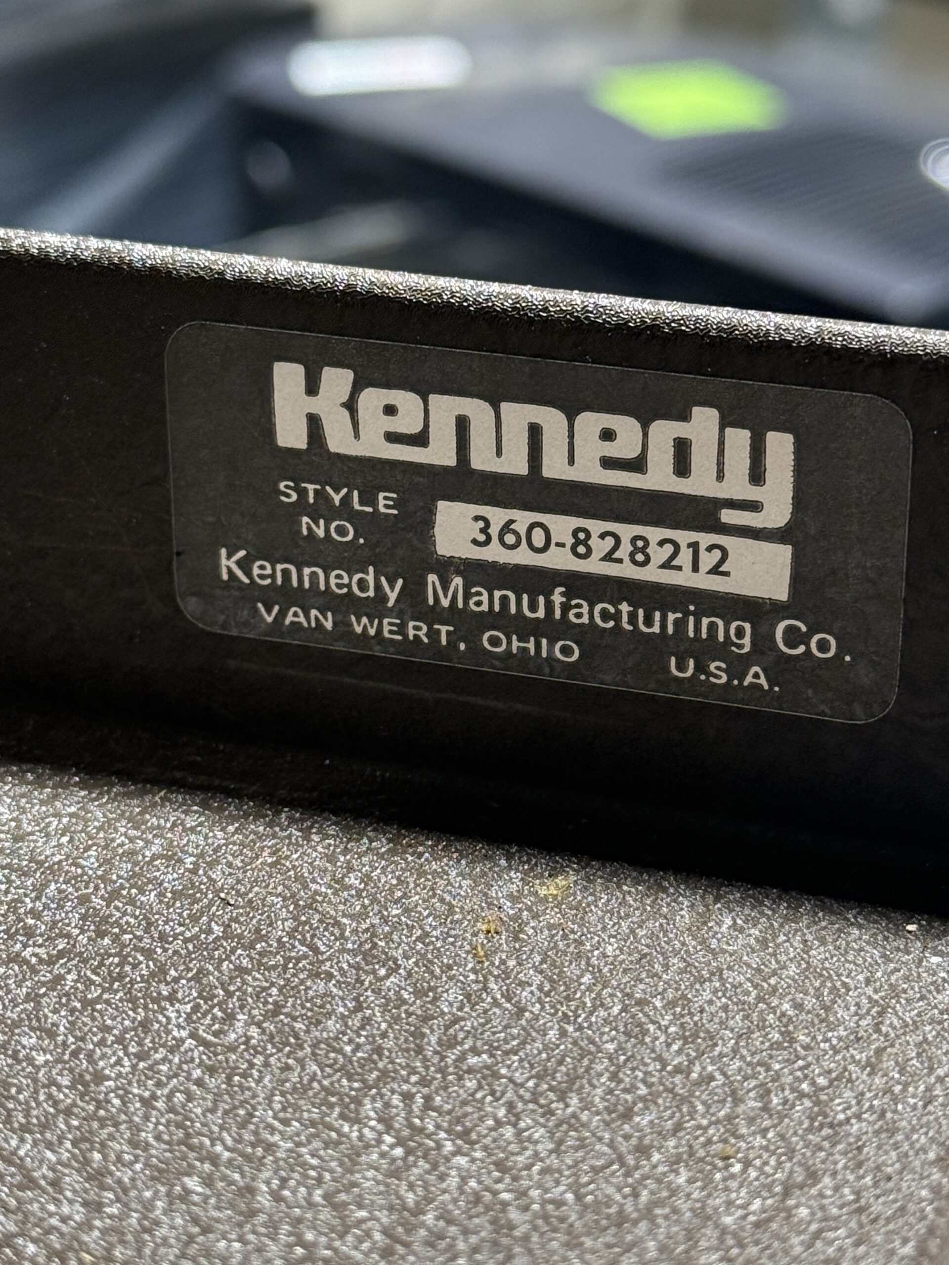 Kennedy KK-19-537388 Toolbox - HeavyDuty Tool Storage Solution