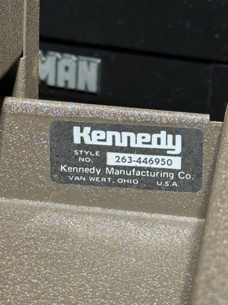 Kennedy 263 Toolbox – Durable and Portable Tool Storage Solution