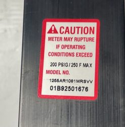 Brooks Flowmeter, Range @ CCM of Air 0-23740 1255AR1081MRSVV - Image 2