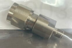 Fairview Microwave  SMA Female (Jack) to TNC Male (Plug) Adapter, Passivated Stainless Steel Body, 1.5 VSWR