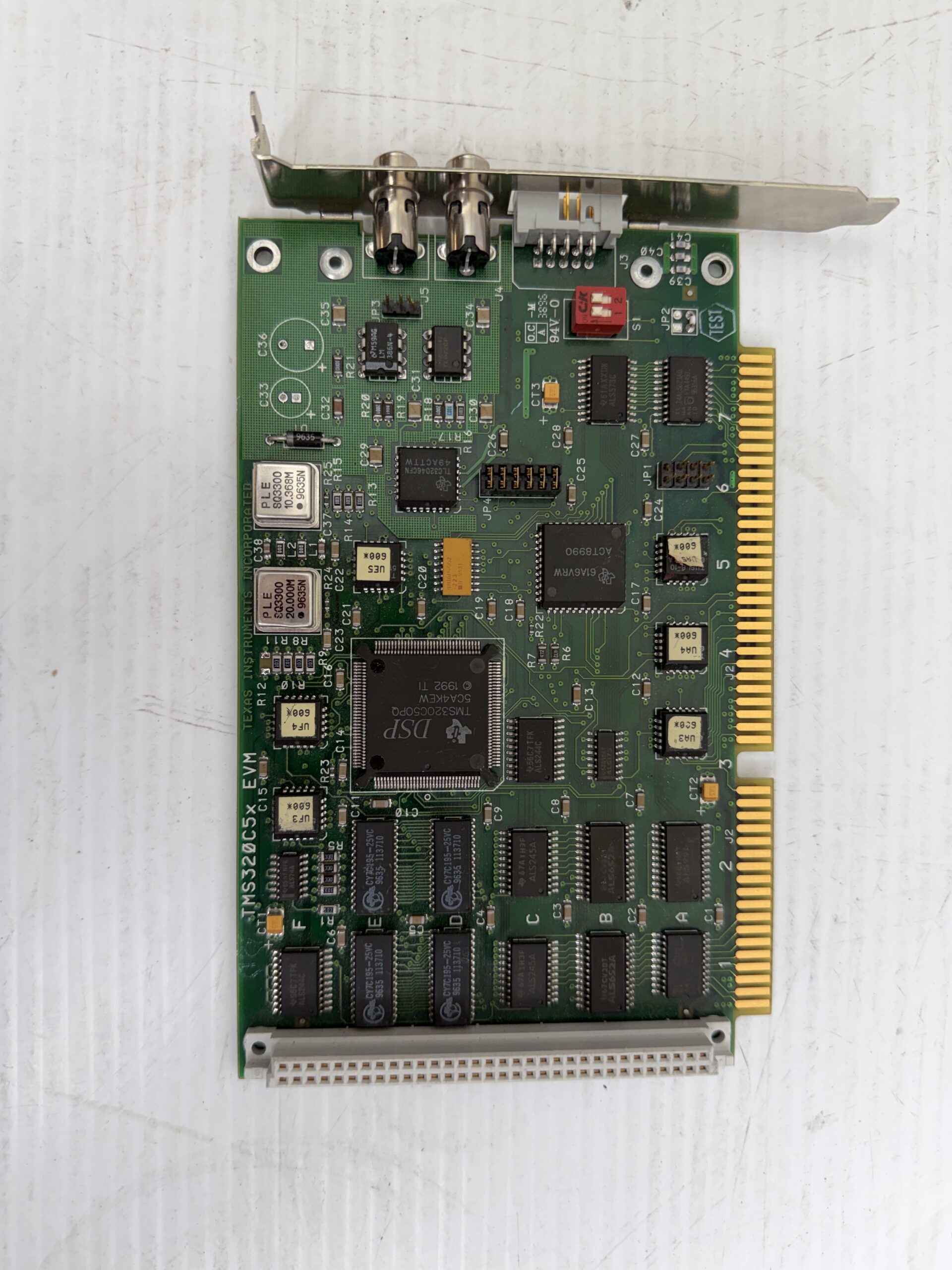 Texas Instruments TMS320C5X EVM Digital Signal Processing Board - Image 4