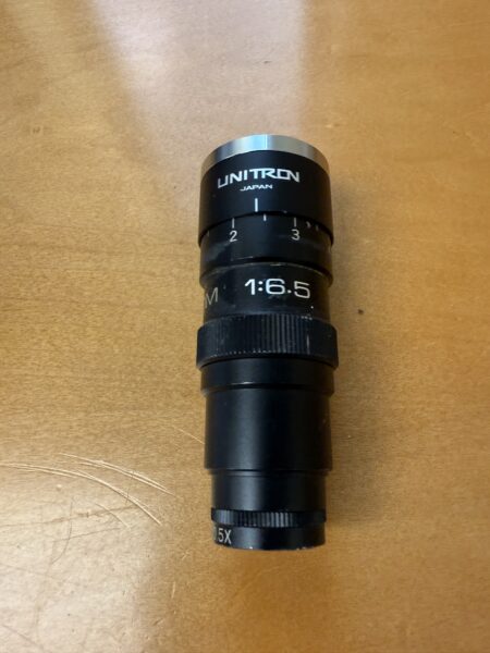 Unitron Japan 1:6.5 zoom lens 173mm WD