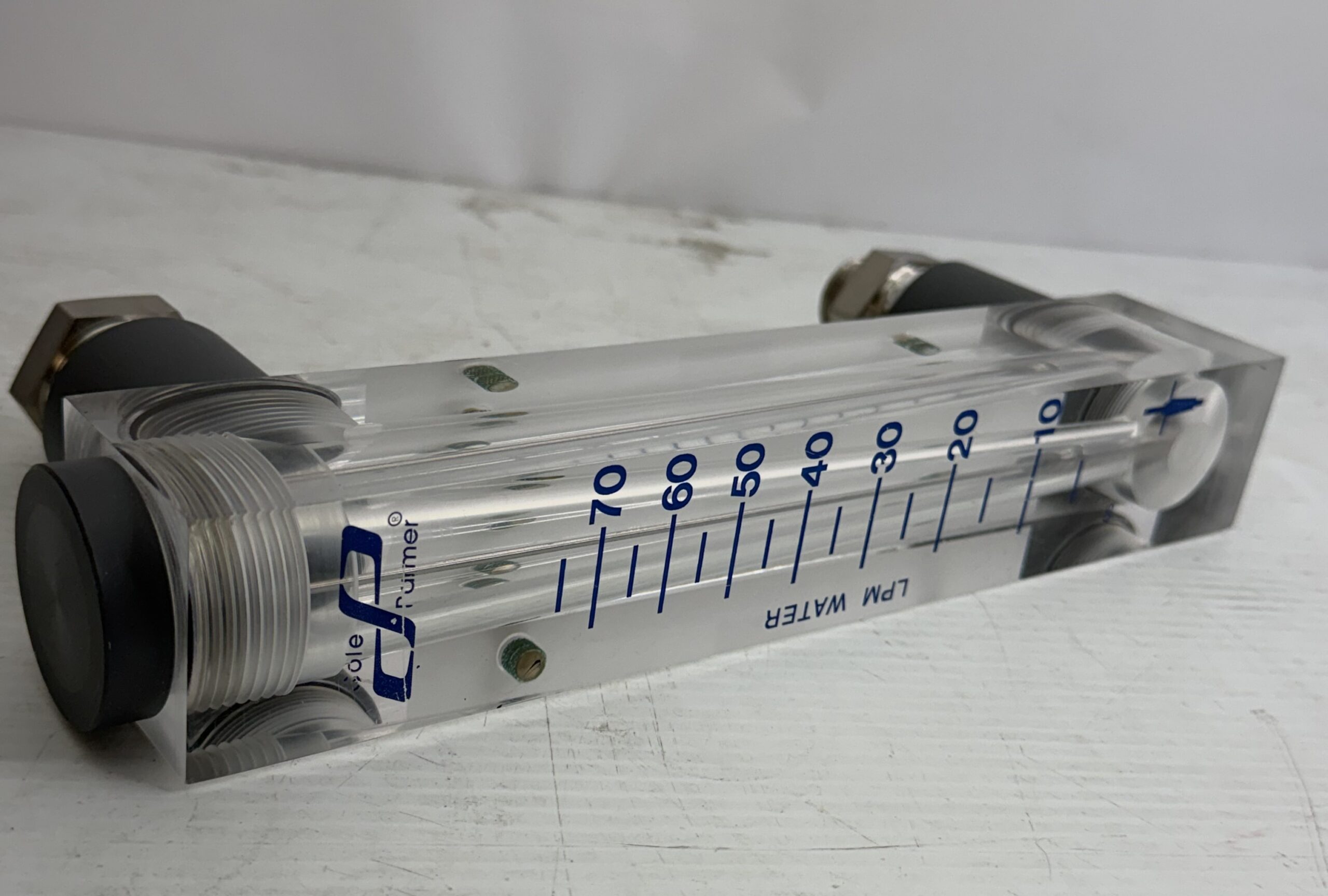 Cole-Parmer LMP Water Gauge 10-70 Pressure Gauge - Image 2
