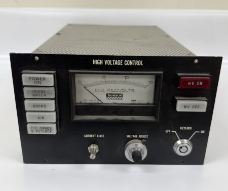 Temescal CV-14 high voltage control