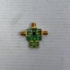 Analog Devices 107723-HMC232LP4 evaluation board featuring the HMC232LP4 SPDT non-reflective RF switch for broadband microwave and RF signal switching from DC to 12 GHz