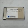 National Instruments DAQCard-6533 PCMCIA digital I/O data acquisition card with 32 TTL/CMOS channels for automated test, industrial control, and laboratory measurement applications