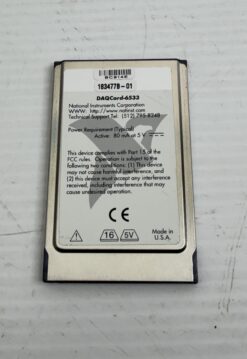 National Instruments DAQCard-6533 PCMCIA Digital I/O Data Acquisition Card - Image 3