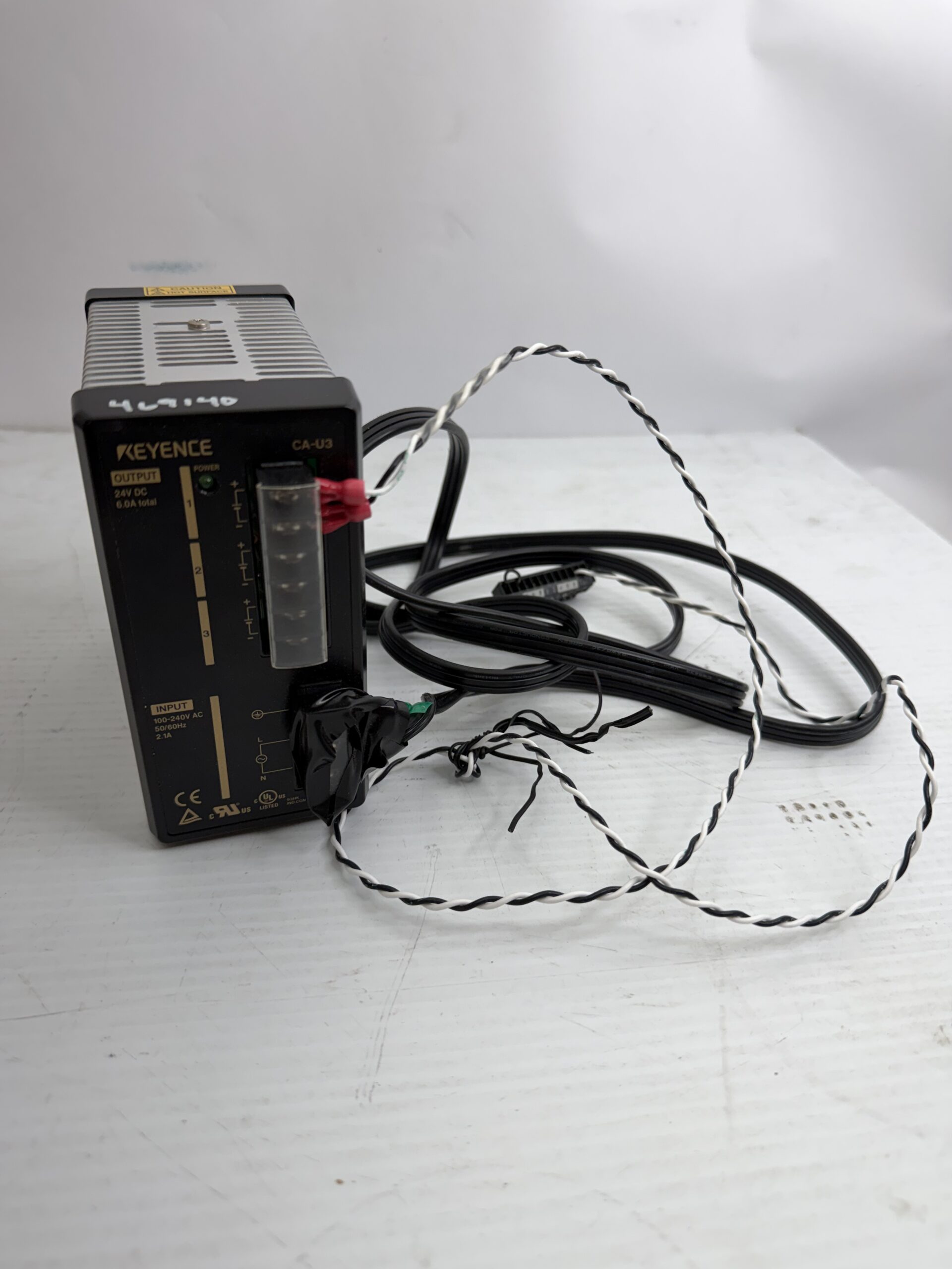 Keyence CA-U3 24VDC 6.0A Switching Power Supply