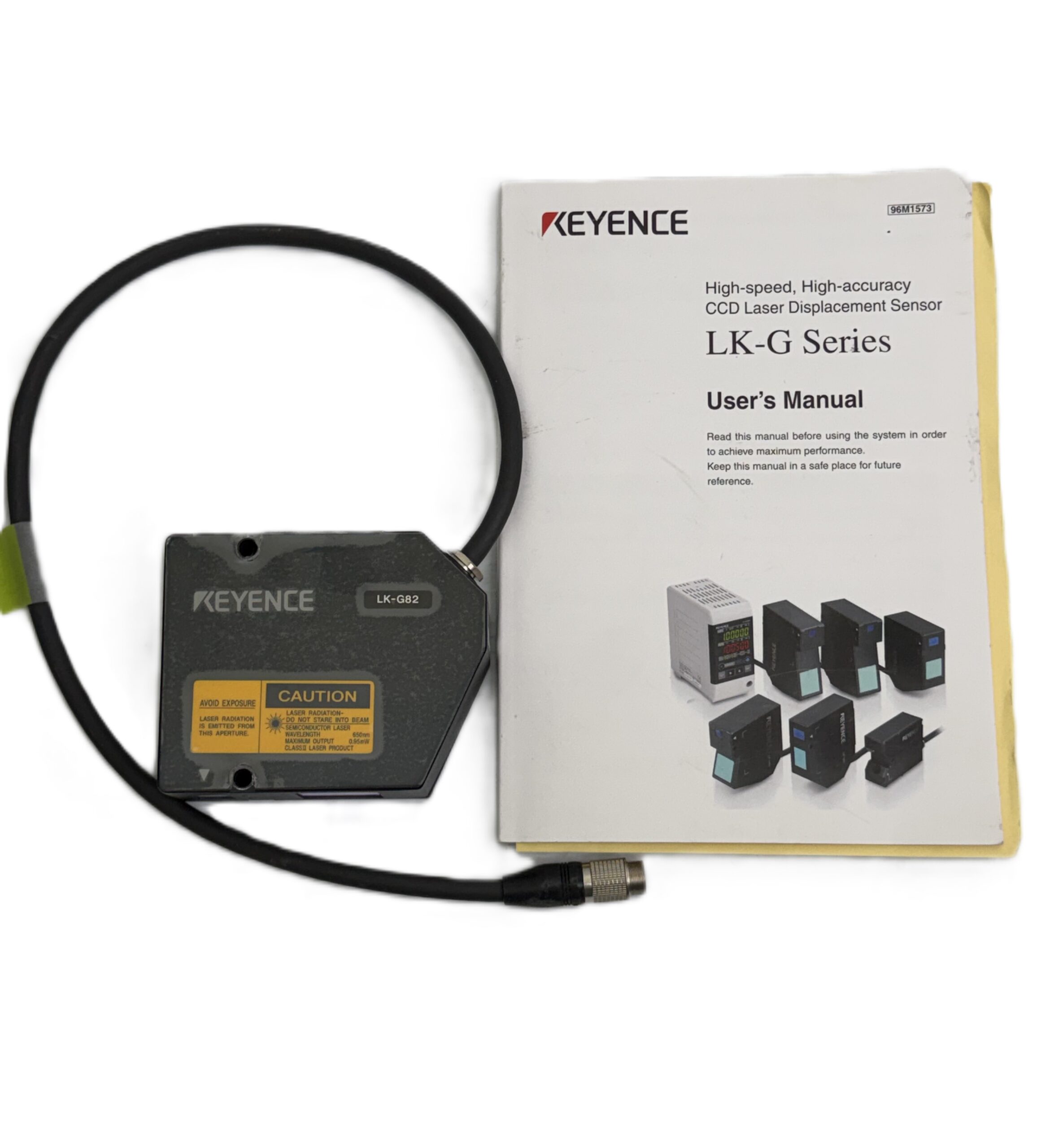 Keyence LK-G82 CCD Laser Displacement Sensor Head - Image 2