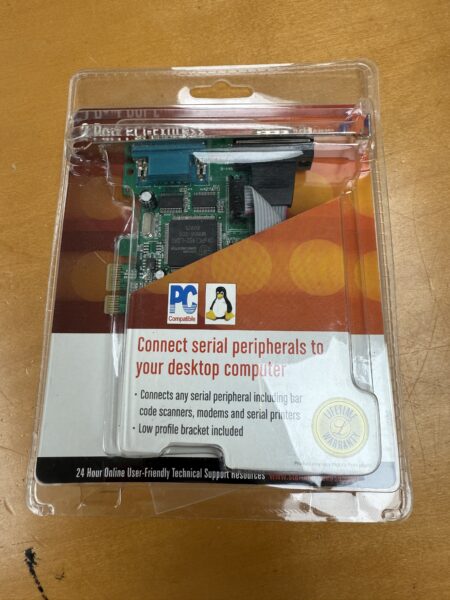 StarTech PCIe serial card 16C950