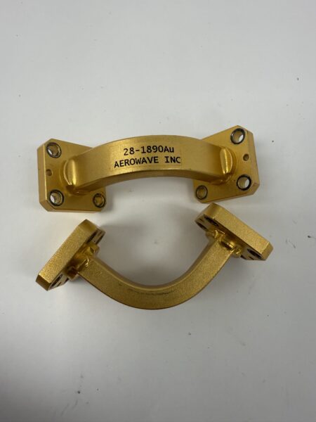 WR-28 waveguide E-bend - LOT OF 2