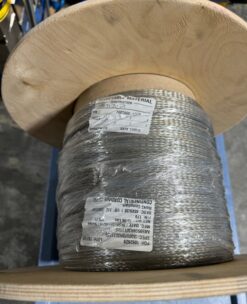 Continental Cordage 4U897 Tinned Copper Flat Braid