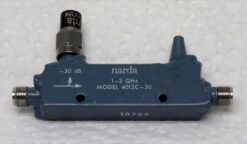 Narda 4012C-30 dB 1-2 GHz SMA Miniature Stripline Coaxial Couplers