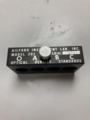 Gilford Instrument Labs 202 Absorbance Standards Filter - Image 2