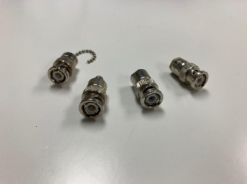 Male RF Coaxial Connector (lot of 4)