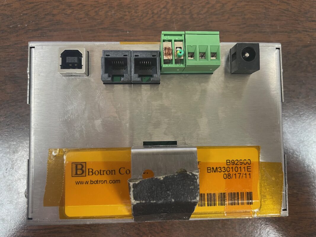 Botron B92900 ELITE Sentinel V2 Monitor 2 Operator ESD System