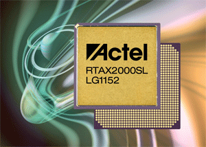Actel RTAX2000SL is a radiation-tolerant FPGA