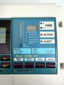 Siemens Xtralis VESDA VLS-600 aspirating smoke detector for very early fire detection in industrial, laboratory, and mission-critical facilities